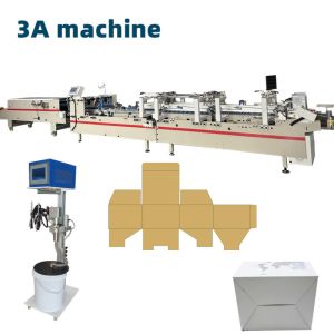 CQT-900 Folding Boxes Machine Enhanced Type Box Folding Gluing for Easy Case