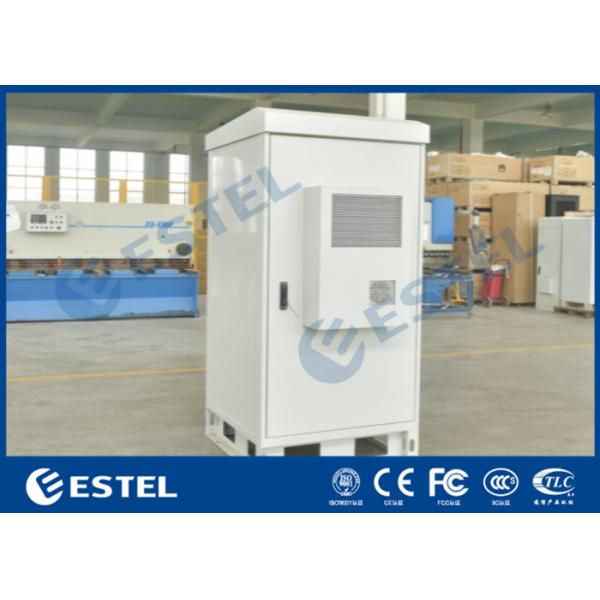 Front Access Outdoor Electrical Cabinets And Enclosures Galvanized Steel Single