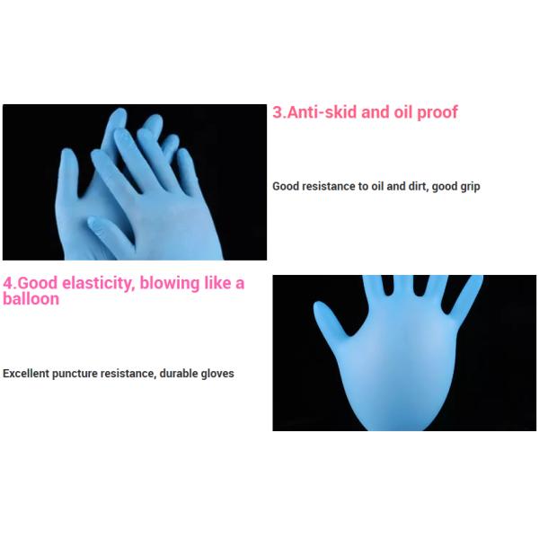 Safe Disposable Latex Gloves Suitable For For Medical Diagnoses Treatment