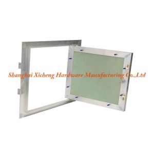 Welding Joints Aluminum Access Panel With Plaster Board String Hook
