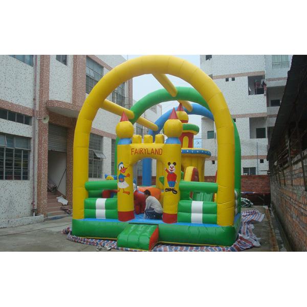Buy Commercial Fire Resistant Inflatable Kids Jumping Castle For Rent at wholesale prices