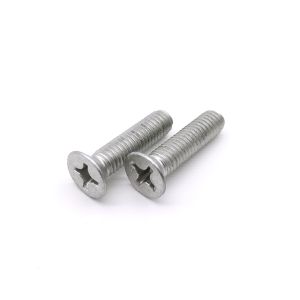 Mild Steel Phillips Flat Head Stainless Steel Machine Screws Dacromet