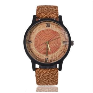 Dropshipping Eco Friendly Wooden Watches Lightweight With Customized Logo