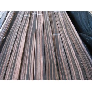 Sliced Natural Macassar Ebony Wood Veneer Sheet
