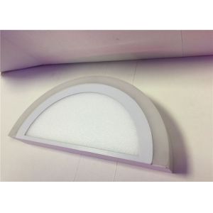 IP20 Surface Semi Circle Wall Light Double Color For Bedroom Lighting 9W+3W