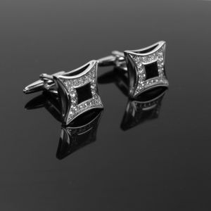 2013 newest design zinc alloy plated cuff-links