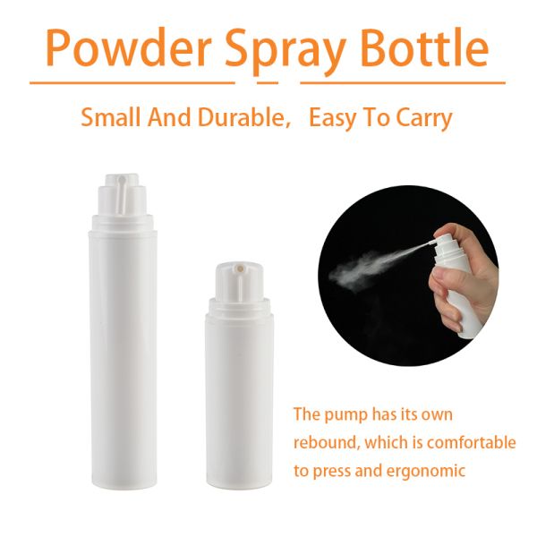 Long Nozzle PP Talcum Powder Spray Bottle for Barber Use with Controlled Dispensing