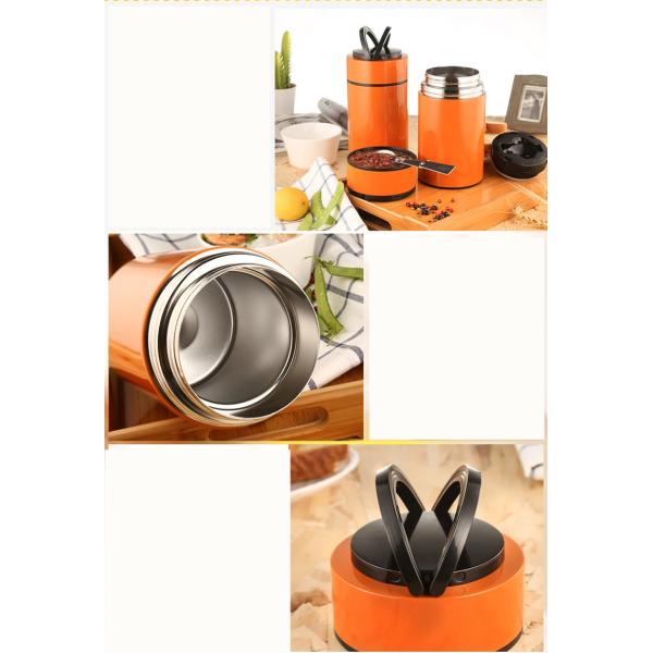 1200ml portable handle health stainlesssteel container food jar thermos double wall vacuum termos lunch box for kids