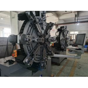 4.2mm CNC Rocker Less Camless Tension Spring Former Wire Bending Forming Machine