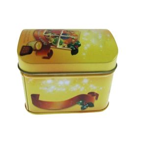 Rectangle Treasure Tin Box Metal Cookie Tin Box With Lid Walmart Cookie Tin Box