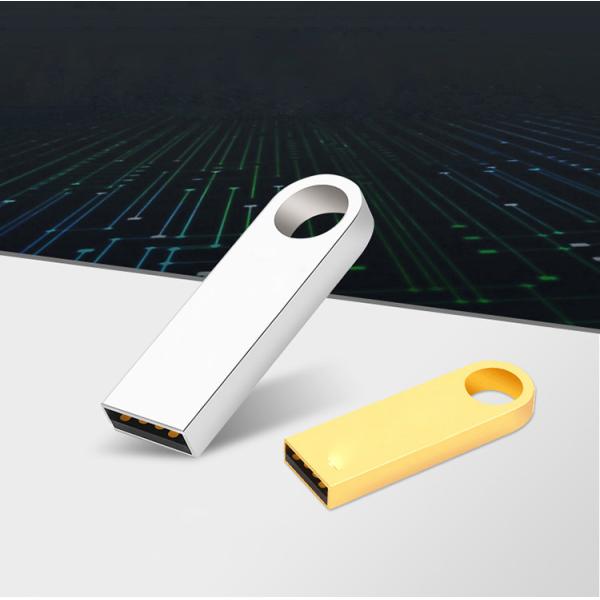 ROHS certificate Metal USB Flash Drive 2.0 64GB Flash Chips UDP