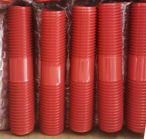 Buy PTFE Double Ended Bolt  / Carbon Steel Stud Bolts UNC Thread at wholesale prices