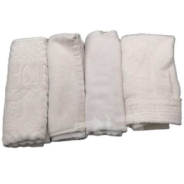 Buy White Terry Towelling Rags Wipe 10kg Cut Reused hotel bathmat and bathrobe towel cotton rags for cleaning at wholesale prices