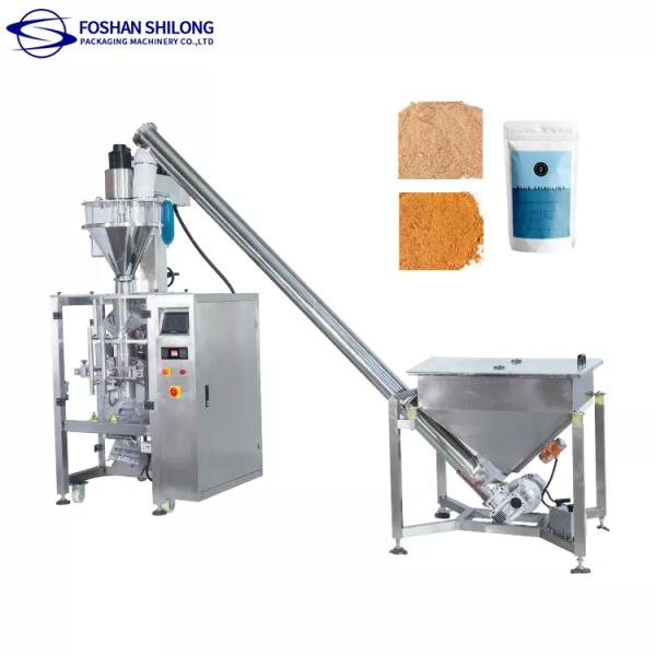 Shilong Hot Sale Vertical Coffee Milk Powder Packaging Machine With PLC Control