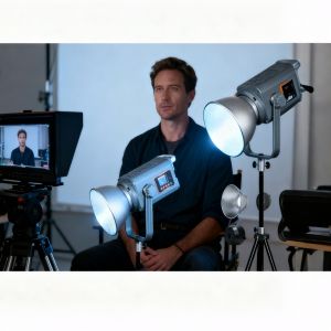 300w Cob Led Video Light RGBWW App Control