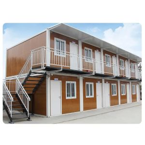 Modular Portable Site Office Container Anti Rust Steel Prefab Modular House