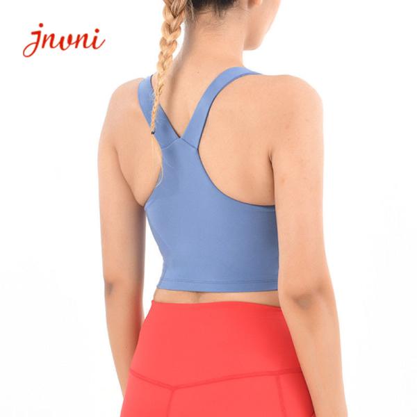 Buy No Feeling Sports Bra For Gym Workout High Strength at wholesale prices