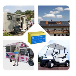 12.8V LiFePO4 Lithium Battery 100AH 200AH for EV LiFePO4 Lead Acid Replacement