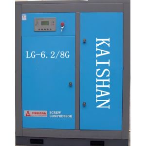 Safe dual shockproof screw drive air compressor with intelligent control system