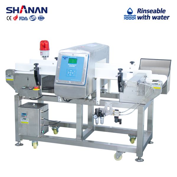 Buy Water Proof Automatic Food Rinseable with water Metal Detector Food Metal Detection Equipment at wholesale prices