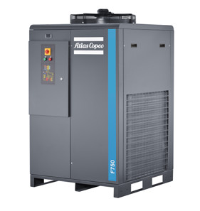 Quality Industrial Grade Atlas Refrigeration Dryer F750 Air Cooling for sale