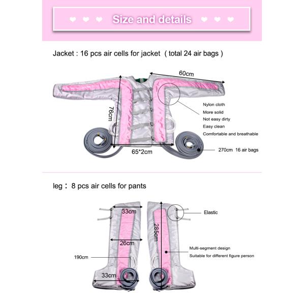 Lymphatic Drainage Massage Machine Professional Portable Pressotherapy Body Slim Machine