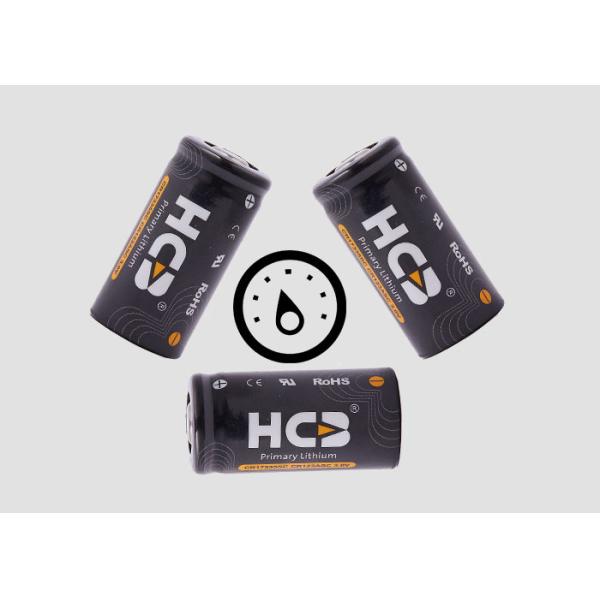 2100mAh CR123ASC Cylindrical Li-MnO2 Battery CR17335SC Primary Lithium Manganese