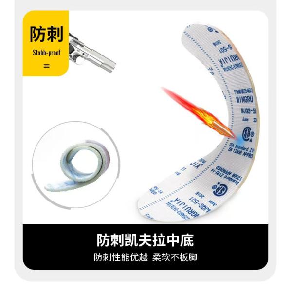 Industrial Black Safety Shoes With Air-cushioned Sole And Microfiber Leather Mesh