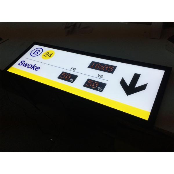 Magnetic Frame LED Light Box Acrylic Sheet For Restaurant Menu Board