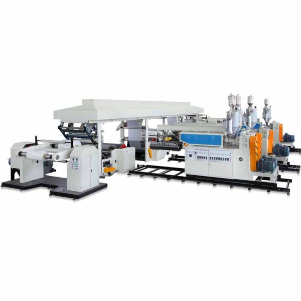 Buy Paper Plastic Aluminum Packaging Extrusion Laminating Machine With Hydraulic Control System at wholesale prices