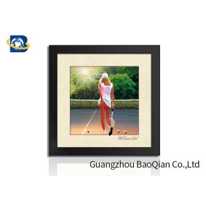 China Flip Effect 3D / 5D Picture Lenticular Poster Printing Cats / Beautiful Girl Pattern on sale