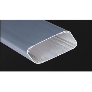 China Powder Spraying / Powder Coating Aluminium Extrusion Profiles with Chromizing Pretreatment on sale