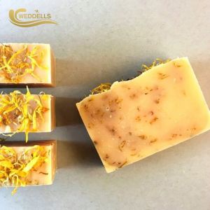 Pure Dried Flower Essential Oils BSCI Natural Body Soap Bar