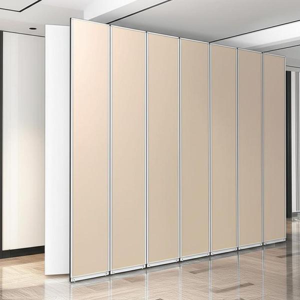 Commercial Furniture Folding Partitions Movable Walls with Melamine Surface at