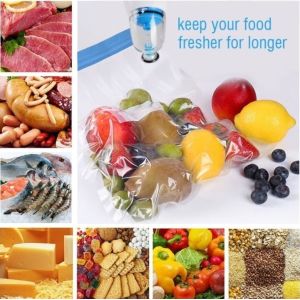 Food Saver Vacuum Storage Embossed Vacuum Bag for Keep Food Fresh, Meat