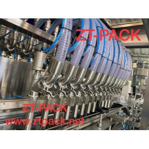 5l Cleaner Servo Based Liquid Filling Machine Ss316 Liquid Bottling Machine