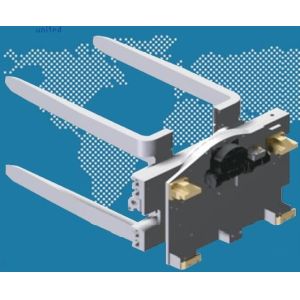 Buy cheap 2ton Forklift Clamp Attachments Manufacturers Turnaload 50x150x1220mm from wholesalers