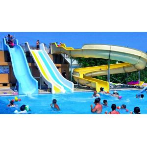 Water Park Aqua Play Professional Aquatic Fiberglass Slide
