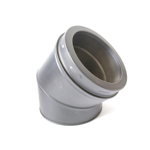 Buy Heat Insulation Fireplaces Stoves SS304 Extraction Chimney Elbow Pipe 5Inch at wholesale prices