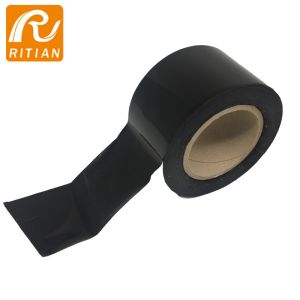 Anti UV/Scratch Stainless Steel Adhesive Film Black And White Film Roll PE