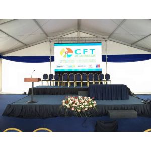 High Resolution P6 P5 P4 P2 P3 LED Advertising Screen , Video Wall Rental