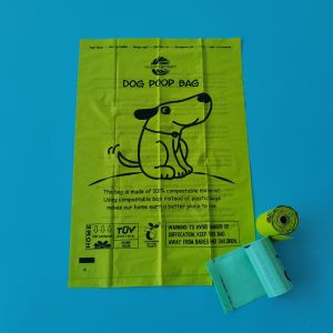 Custom Printed Corn Starch Dog Poop Bag Eco Friendly Dog Poo Bags Scented
