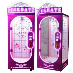 Commercial Transparent Glass Gift Prize Claw Stuffed Toys Crane Arcade Machine