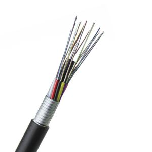 Waterproof Polyethylene Sheath Outdoor Fiber Optic Cable GYTA Duct