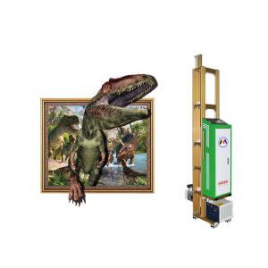 LCD 3d Automatic Vertical Wall Printer Direct Wall Painting Machine