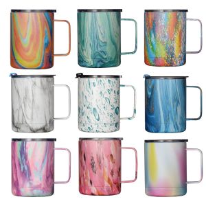 Leak Proof Coffee Insulated Travel Mugs With Lid 100 Oz