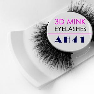Reusable 3D Mink Eyelashes 100% Handmade Craft Customized Packaging