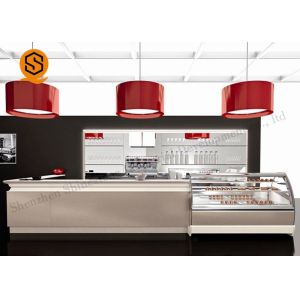 Cash Register Solid Surface Bar Counter With Pure Acrylic Material
