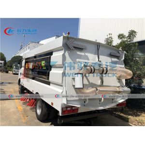 8CBM 8 Tons Dongfeng vacuum road sweeper truck