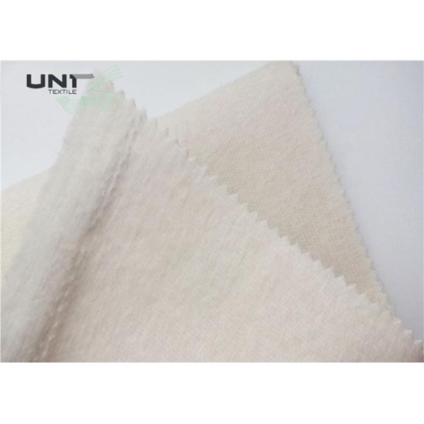 300g Double Side Brushed Necktie Interlining Polyester Wool For Silk Tie